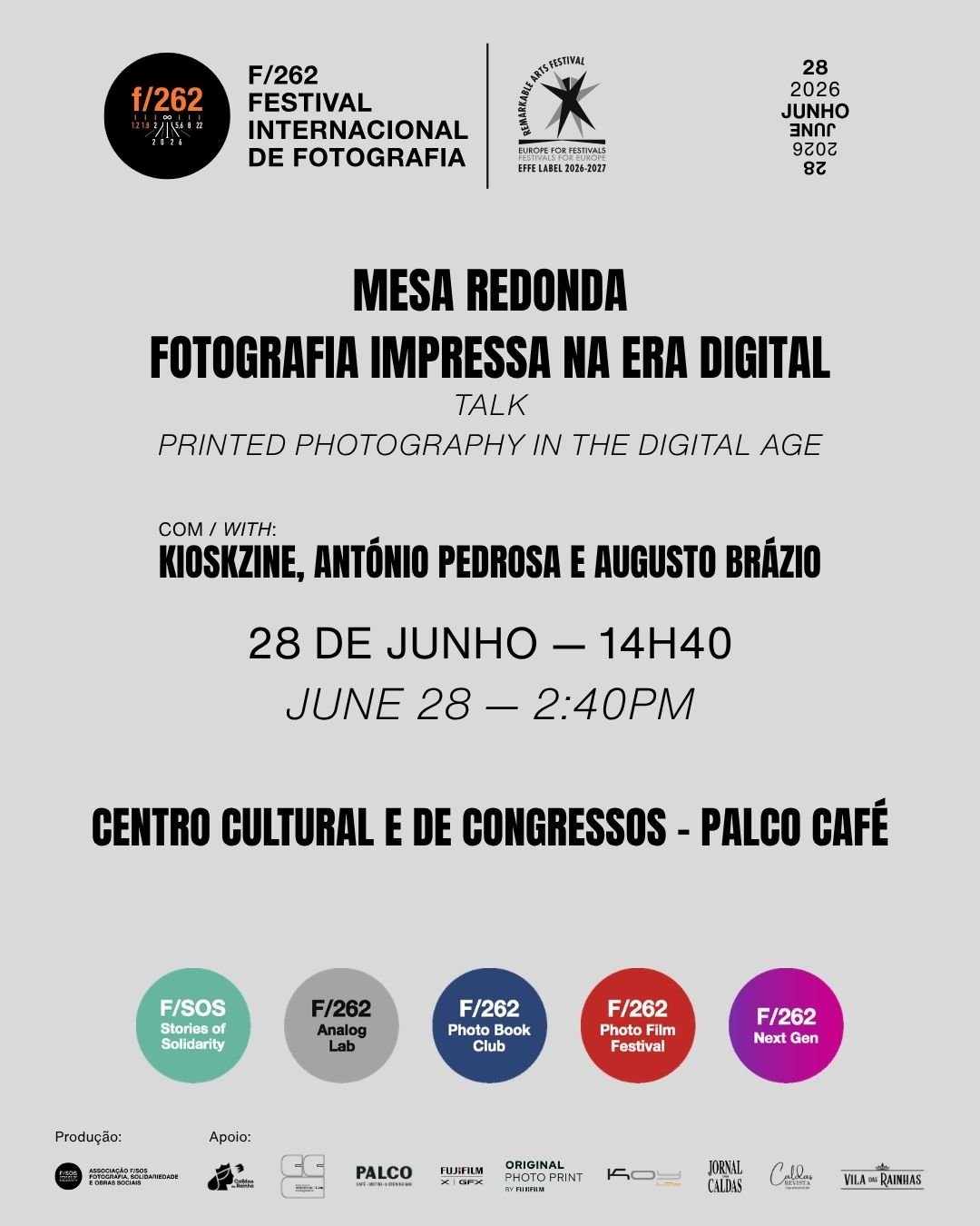 MESA REDONDA FOTOGRAFIA IMPRESSA